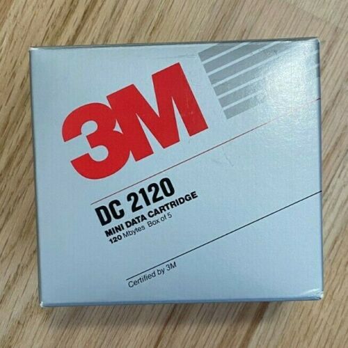 3M, 3M DC2120 Mini cartouche de données, 120MB, format Rhomat