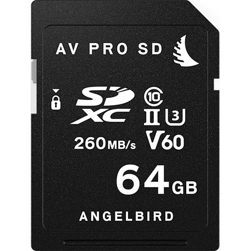 ANGELBIRD, Angelbird Carte mémoire SDXC AV Pro MK2 UHS-II de 64 Go