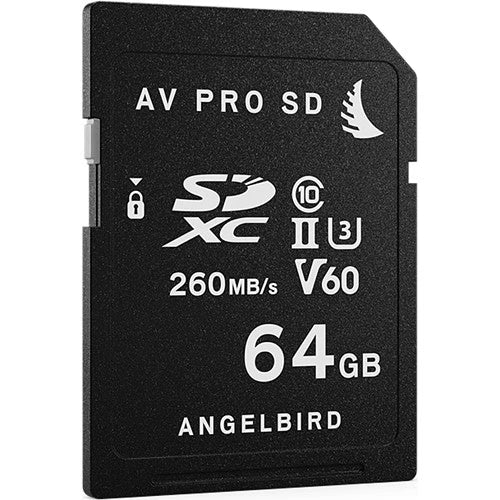 ANGELBIRD, Angelbird Carte mémoire SDXC AV Pro MK2 UHS-II de 64 Go