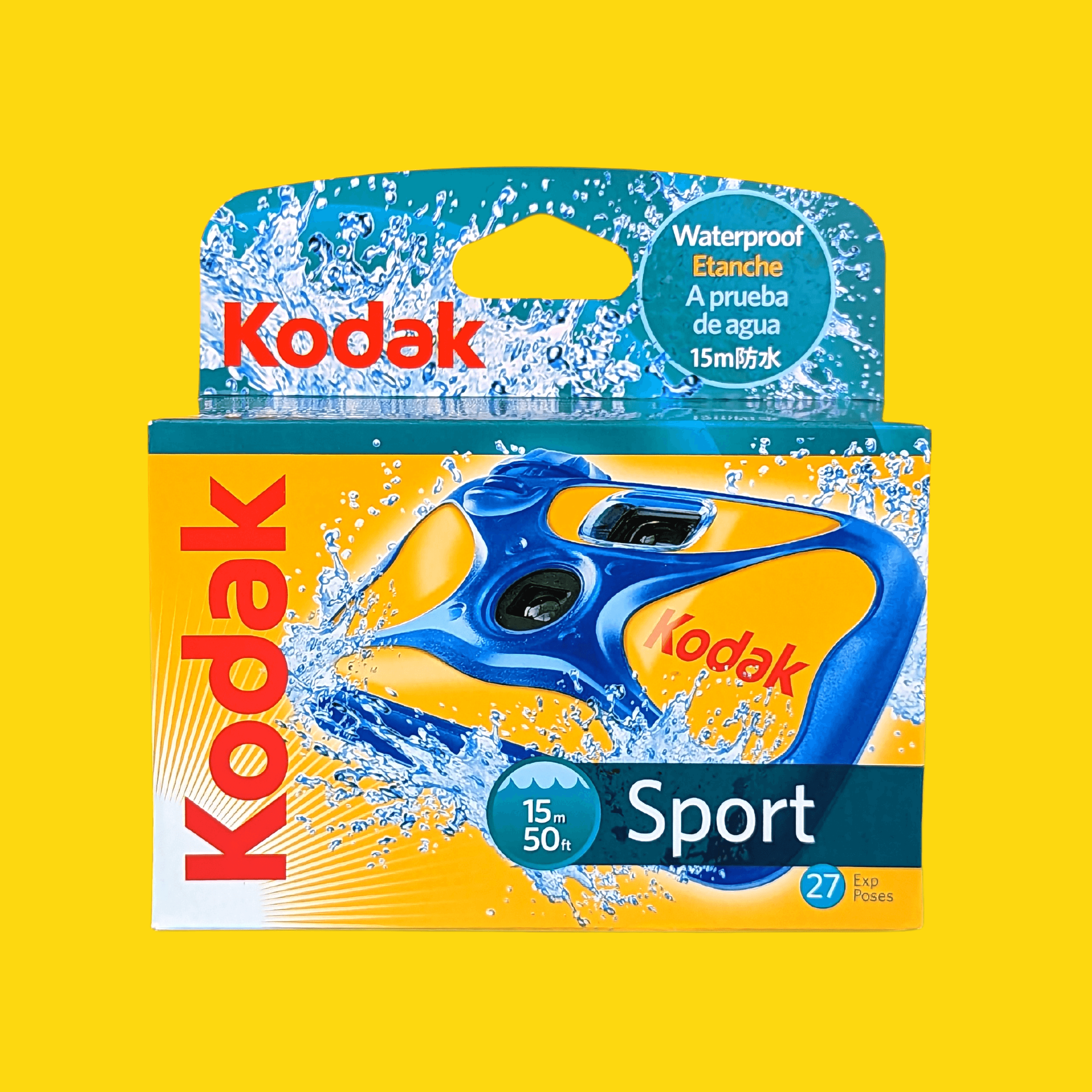 KODAK, Appareil photo jetable Kodak Sport Colour 35mm