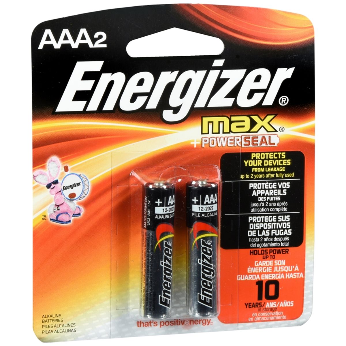 ENERGIZER, Batterie Energizer AAA2 Max+Powerseal