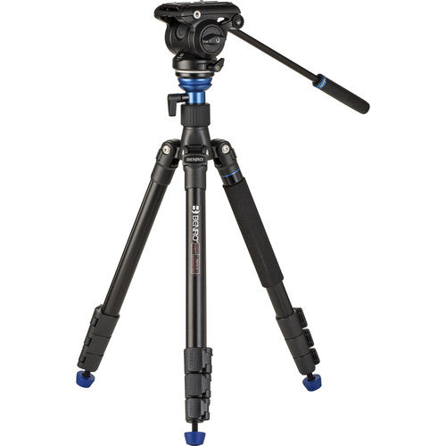 BENRO, Benro A2883FS4PRO Aero 4 Aluminium Video Travel Angel Tripod Kit