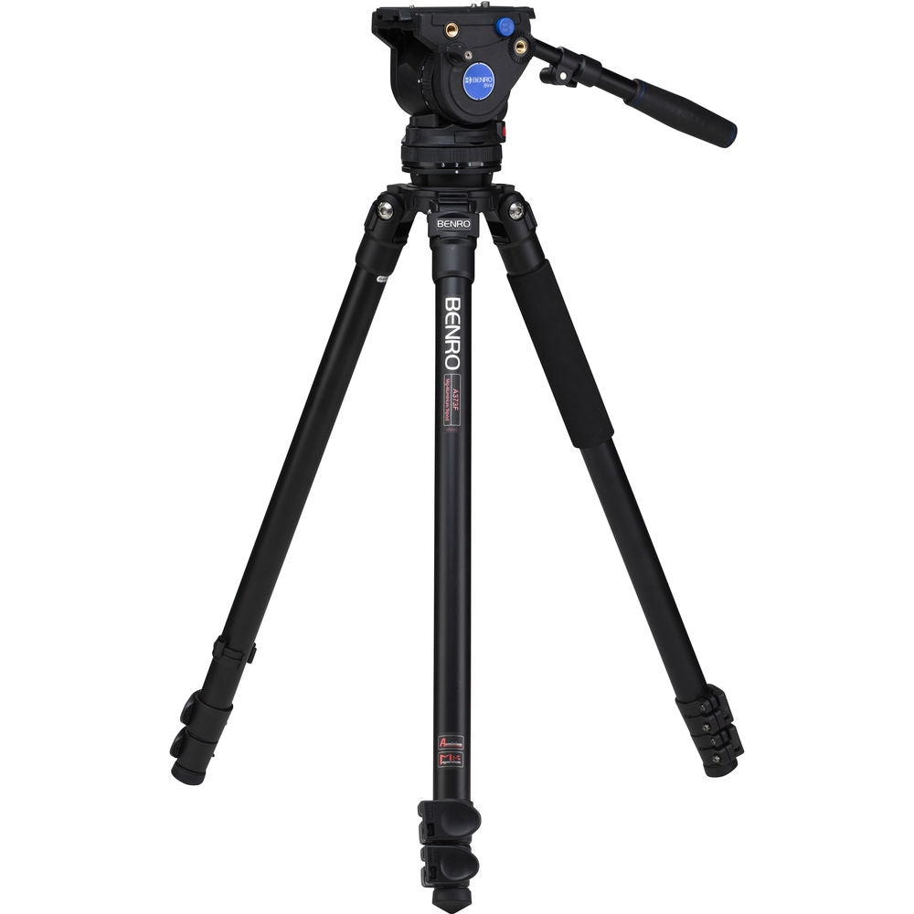 BENRO, Benro A373F Series 3 Aluminium Video Tripod and BV4 Head (trépied vidéo en aluminium et tête BV4)