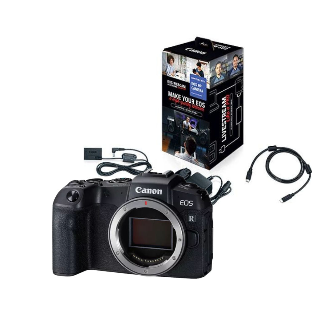 AVC Photo Store & School, Canon EOS RP Livestreaming Starter Bundle (Sans objectif)