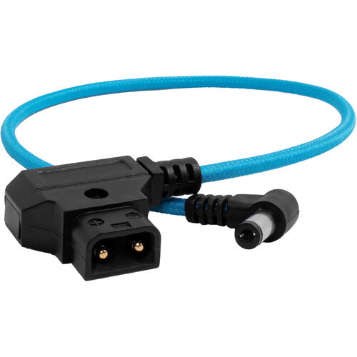 KONDOR BLEU, Condor Blue 15" D-Tap to DC Right Angle Straight Cable (5.5 x 2.5mm) (Canon C70)