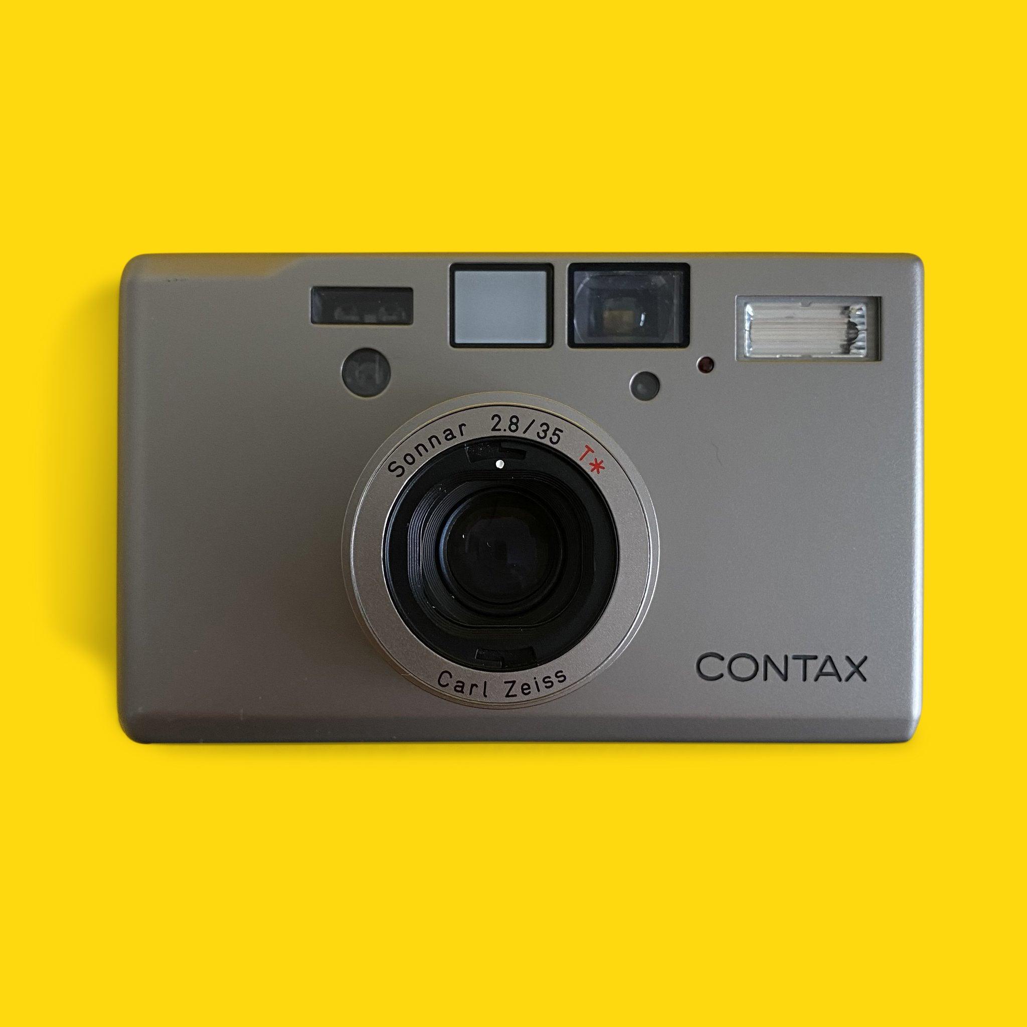 CONTAX, Contax T3 Titan Silver Appareil photo 35mm Point & Shoot avec objectif 35mm f/2.8