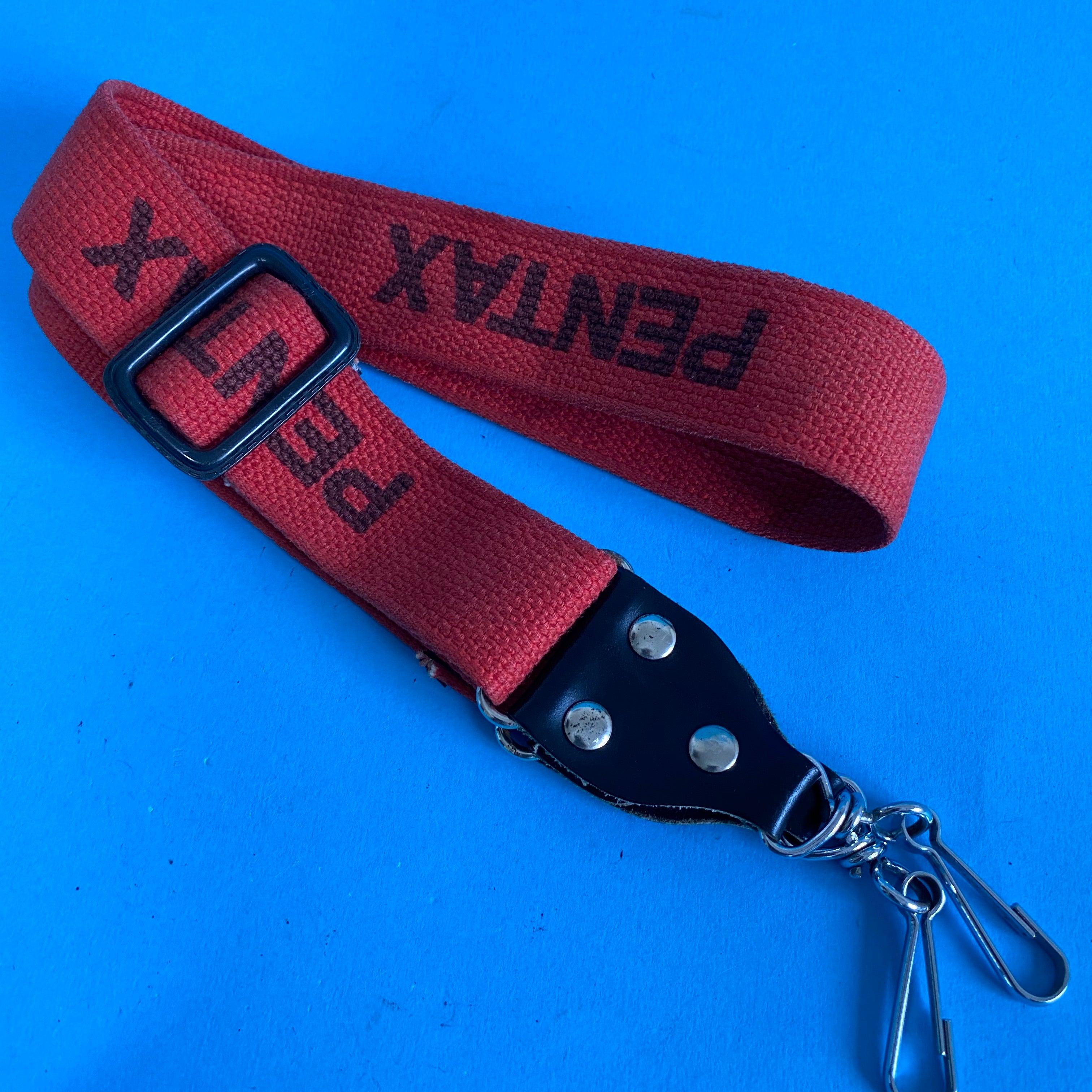 Pentax, Courroie Vintage Pentax Red SLR Camera Strap