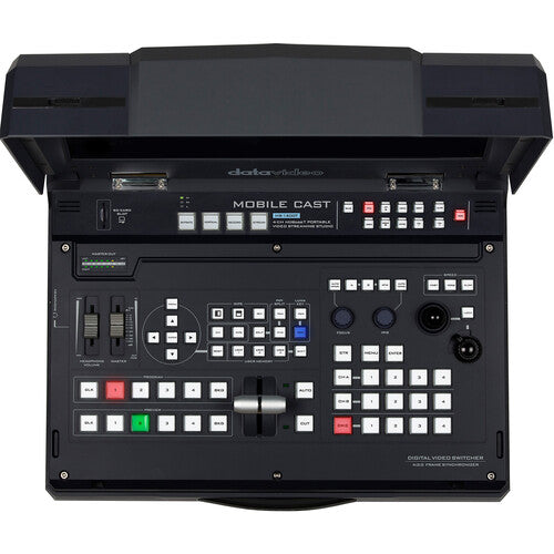 DATAVIDEO, Datavideo HS-1600T Mark II 4-Channel HD/SD/HDBaseT Portable Video Streaming Studio