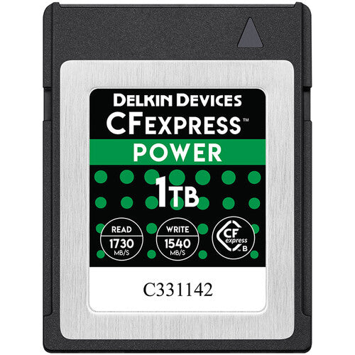 Delkin, Delkin DCFX1 1TB CFexpress Power Memory Card Type B