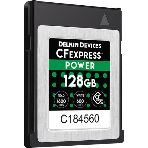 Delkin, Delkin DCFX1128 128GB Power CFexpress Memory Card Type B (EOL)