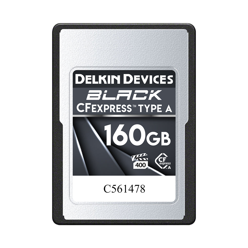 Delkin, Delkin DCFXABLK160 Carte mémoire CFexpress Type-A Noir 160GB