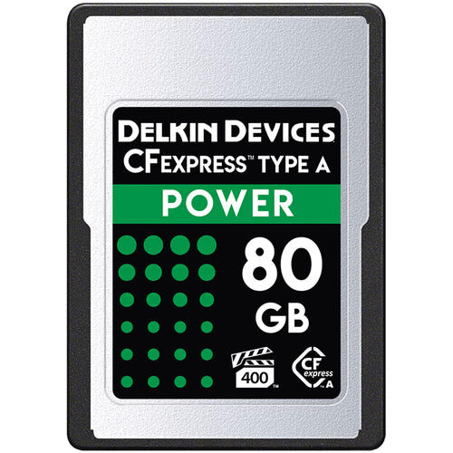 Delkin, Delkin DCFXAPWR80 Carte mémoire POWER CFexpress Type A 80GB