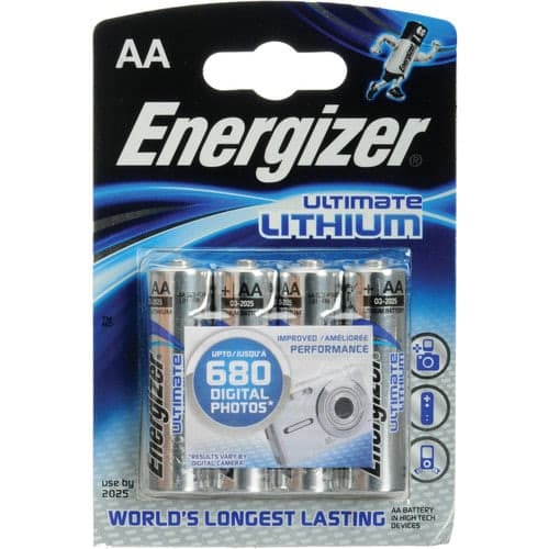 ENERGIZER, Energizer AA4 Ultimate Lithium AAx4