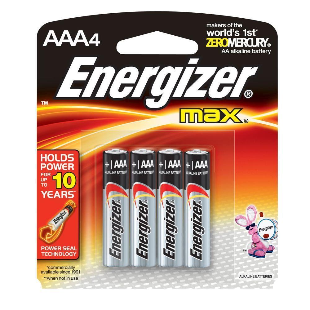 ENERGIZER, Energizer ALKAAA4 Alcaline AAAx4