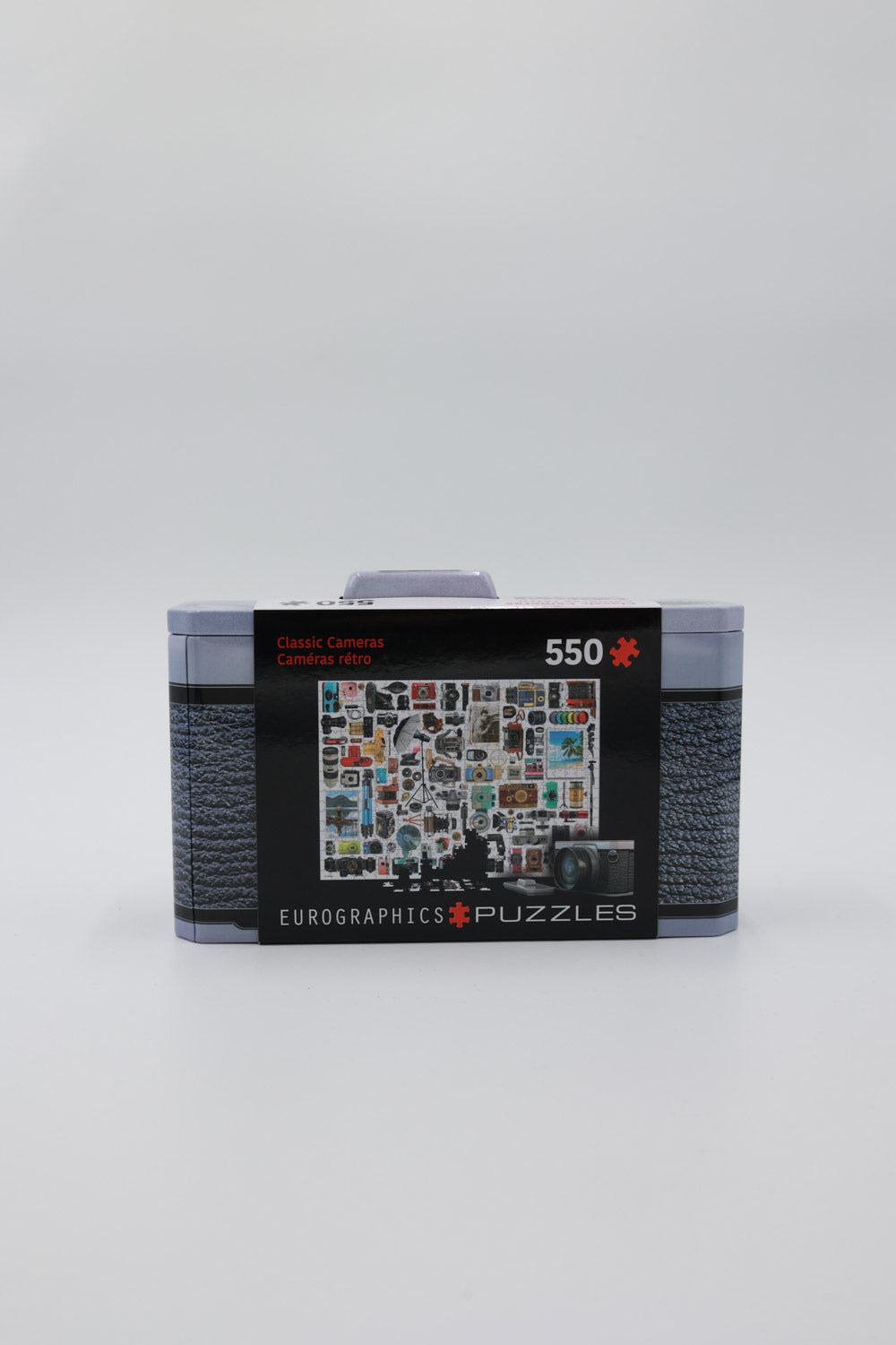 EUROGRAPHIE, Eurographics 550-piece Jigsaw Puzzle Classic Camera Collectibe Tin