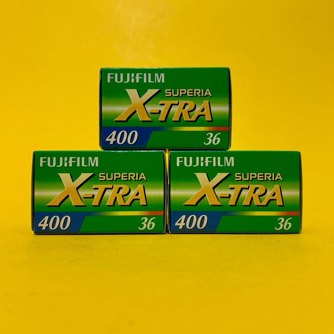 Fuji, Fujifilm Superia X-Tra 400 36 Expositions Film 35mm - (Lot de 3 rouleaux)