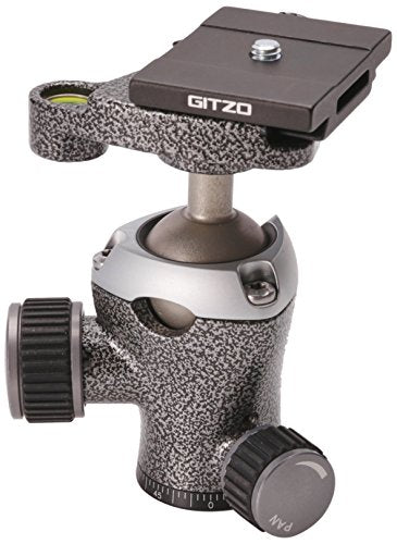 GITZO, Gitzo GH1382TQD Series 1 Traveler Center Ball Head with Arca-Type Screw Knob QR Receiver (Tête à rotule centrale pour voyageur avec bouton à vis de type Arca et récepteur QR)