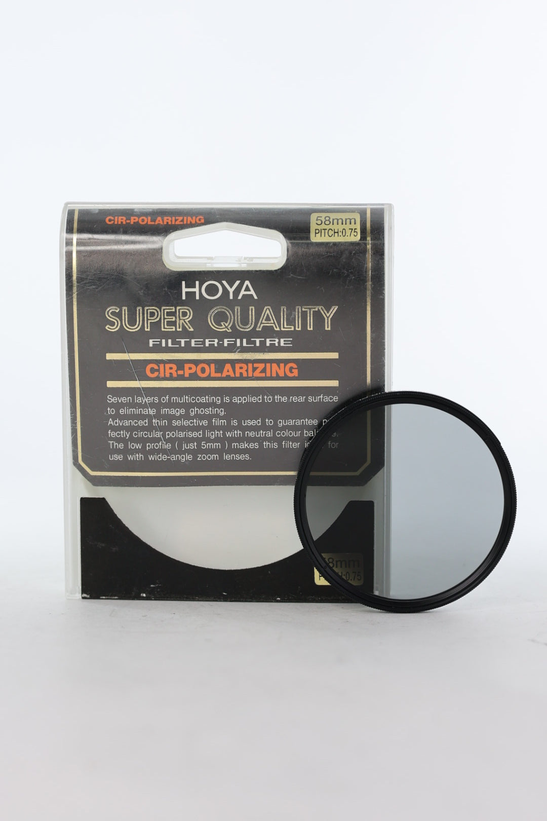 HOYA, Hoya 58MM Super Quality Cir-Polarizing Filter, Used