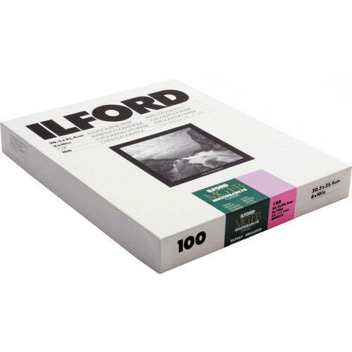 ILFORD, Ilford 1171983 MGFB1K Classic 8'' x 10'' 100 Feuilles