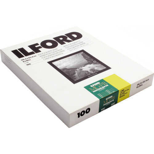 ILFORD, Ilford 1172258 MGFB5K Classic 8'' x 10'' 100 feuilles