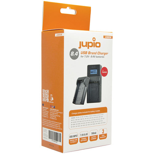 JUPIO, Jupio LCA0038 USB Charger Kit F/BP955 Canon Batteries