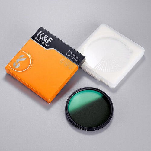 H&F, K&F Concept Nano X-Pro Filtre variable ND3-ND1000 (49mm)