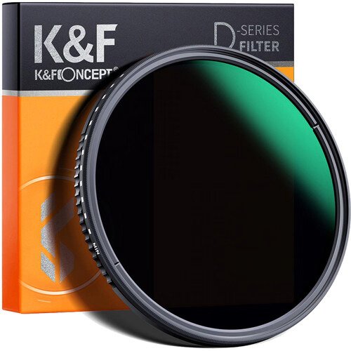 H&F, K&F Concept Nano X-Pro Filtre variable ND3-ND1000 (49mm)