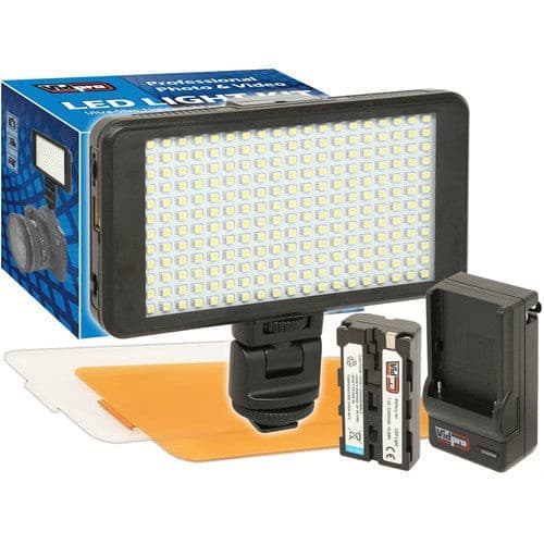 VIDPRO, Kit d'éclairage vidéo sur caméra Vidpro LED230 ultra-mince