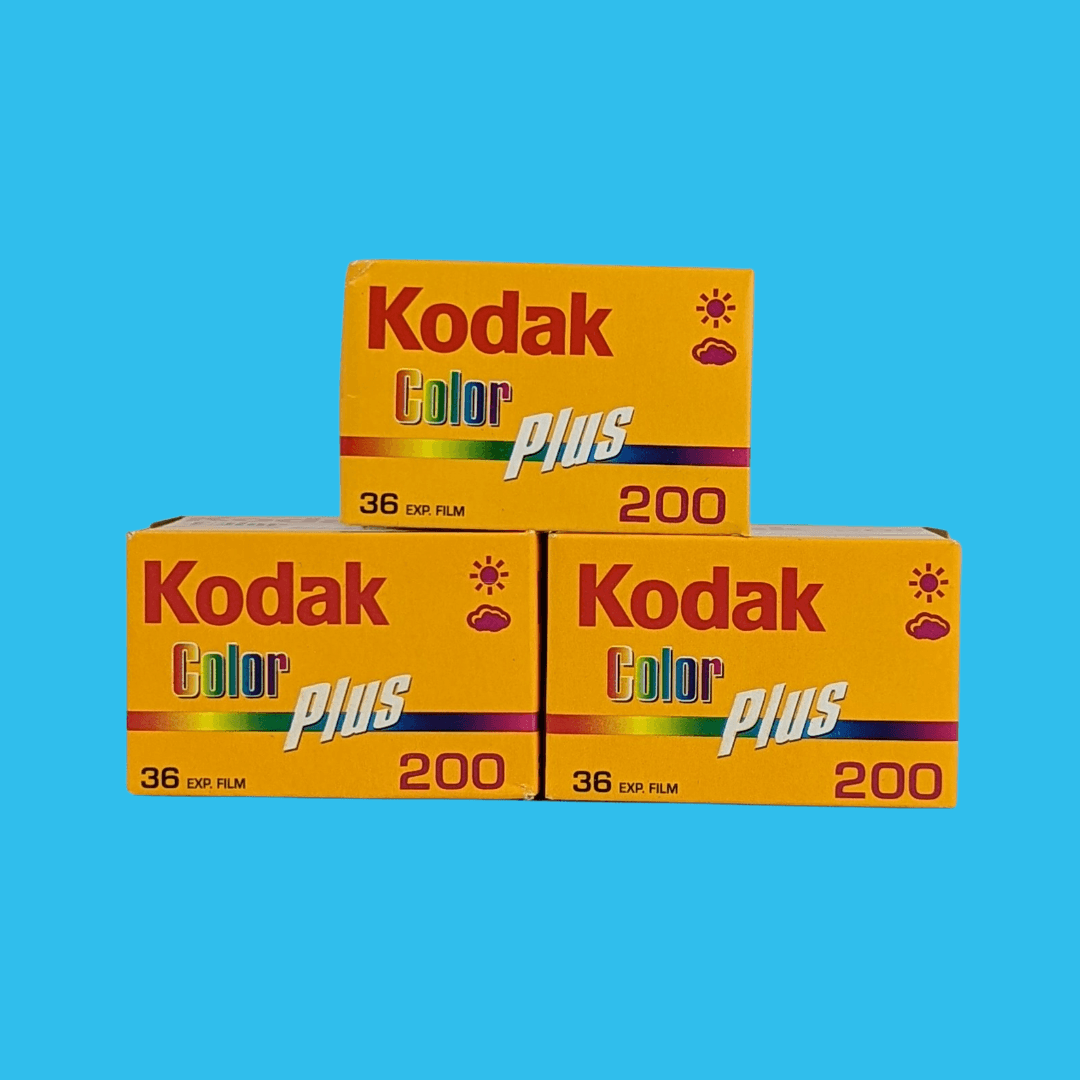 KODAK, Kodak Color Plus 200 36 Exp Film 35mm EXPIRED (lot de 3)