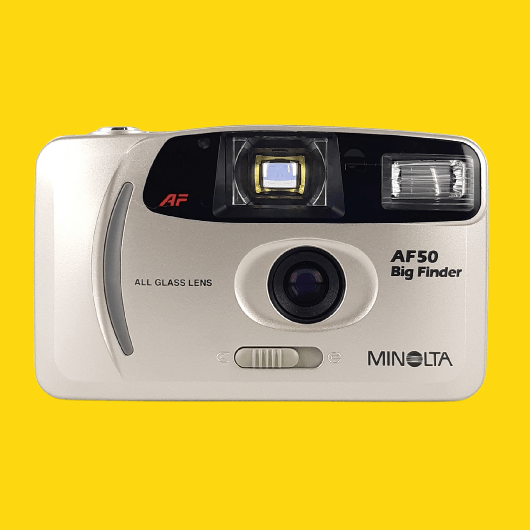 MINOLTA, Minolta AF50 Big Finder 35mm Film Camera Point and Shoot