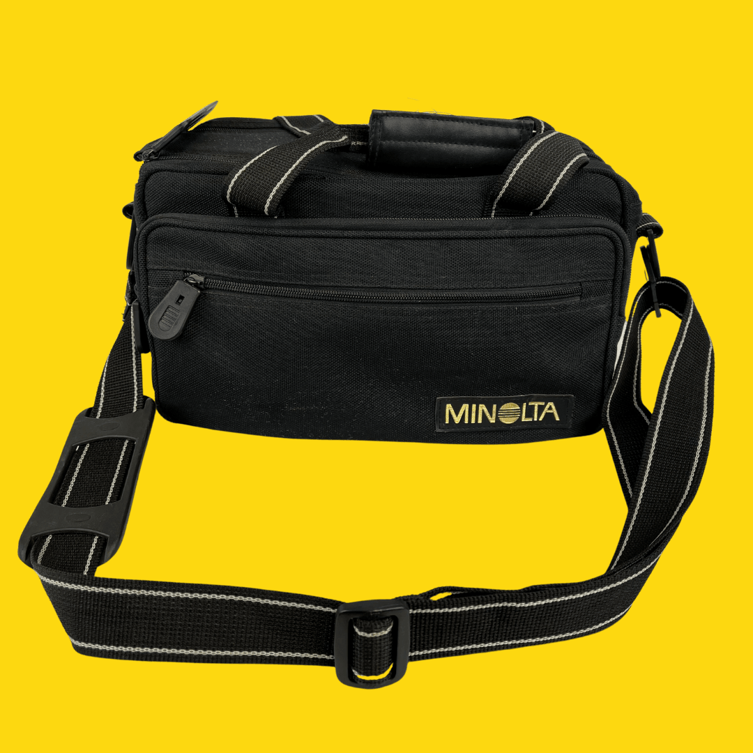 MINOLTA, Minolta Large Black SLR Camera Bag