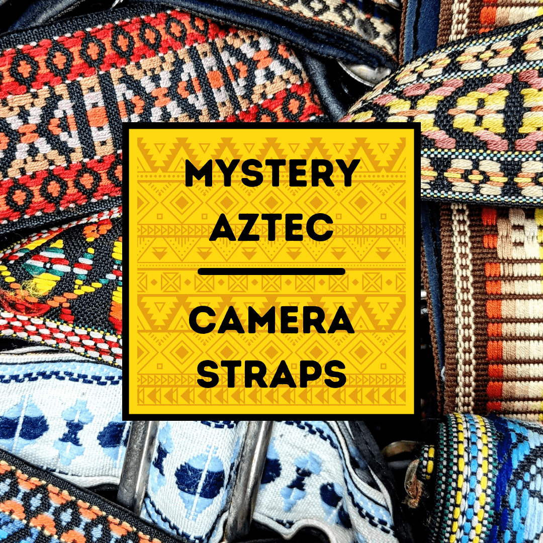 Aztèque, Mystery Aztec Vintage Camera Straps