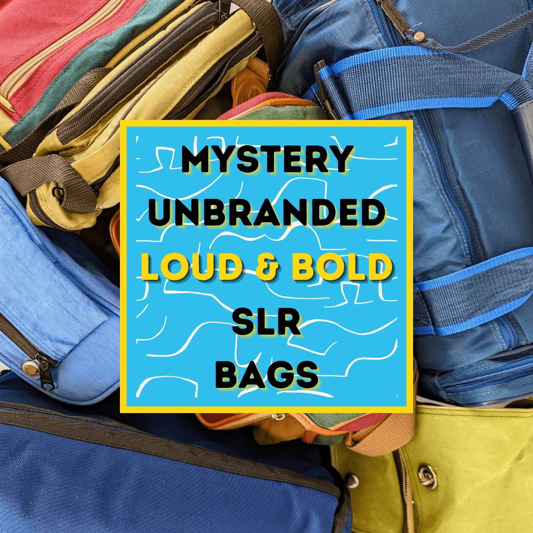 Sans marque, Mystery Unbranded Loud and Bold SLR Vintage Camera Bag