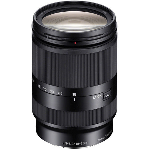 Sony, OBJECTIF SONY 18-200MM F/3.5-6.3 OSS E-MOUNT - NOIR (APS-C)