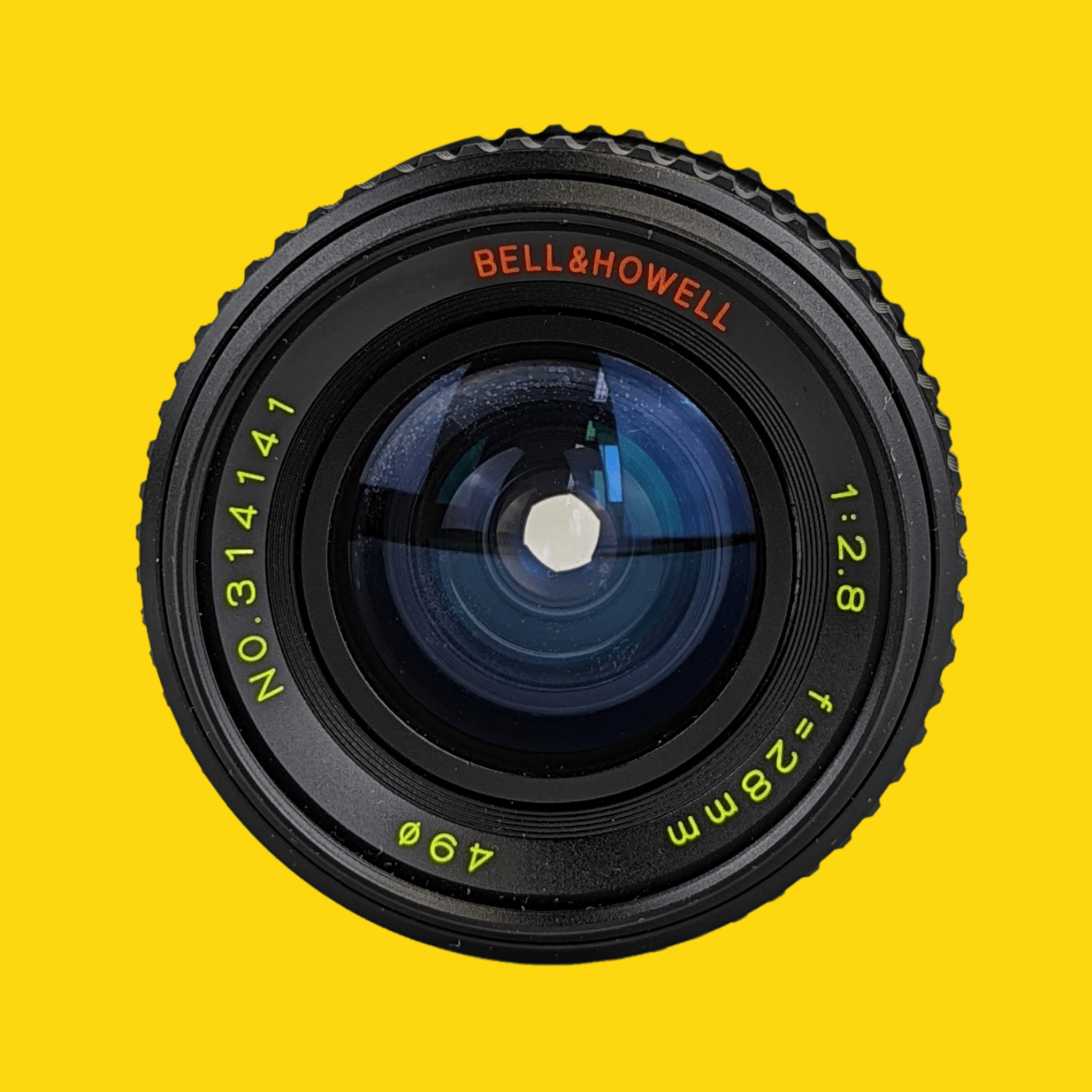 Bell & Howell, Objectif Bell & Howell 28mm f/2.8