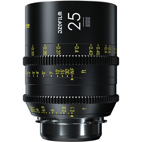 DZO, Objectif DZOFilm VESPID 25mm T2.1 (Monture PL)