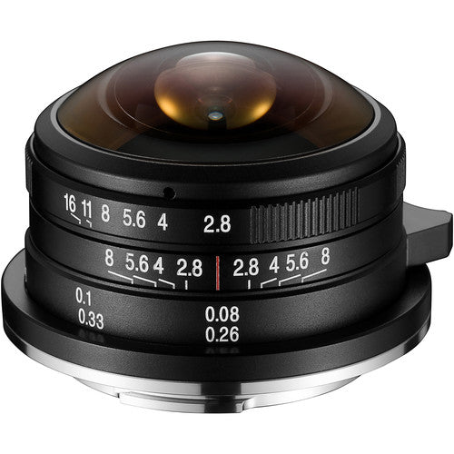 LAOVA, Objectif Laowa 4mm f/2.8 Fisheye F/Micro Four Thirds