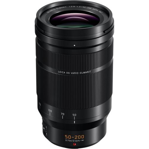 Panasonic, Objectif Leica DG Vario-Elmarit 50-200mm f/2.8-4 ASPH. POWER O.I.S. (HES50200)