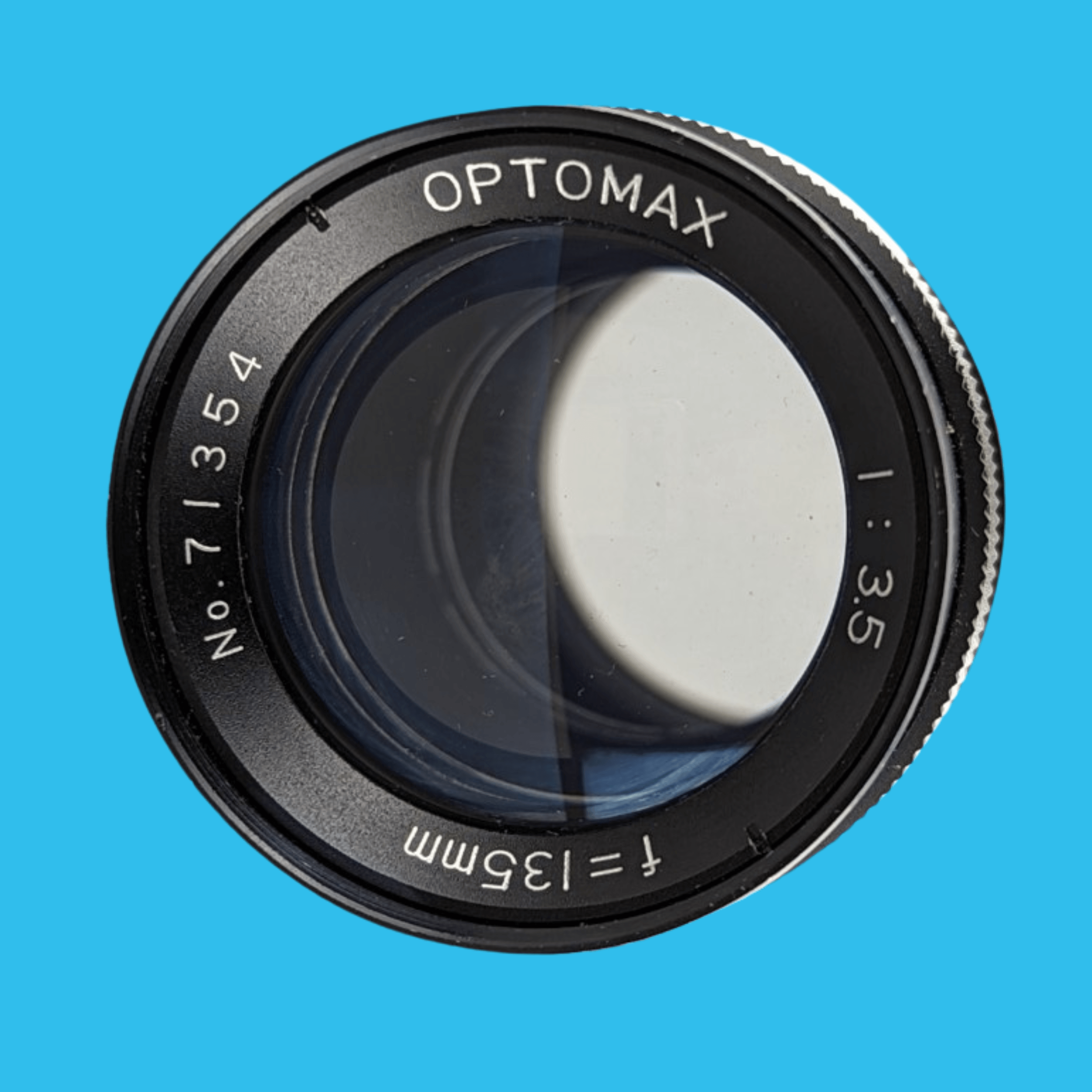 Optomax, Objectif Optomax 135mm f/3.5