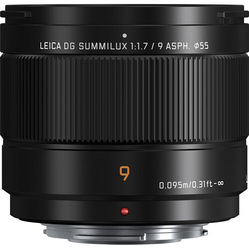 Panasonic, Objectif Panasonic Leica DG Summilux 9mm F/1.7 ASPH (H-X09)