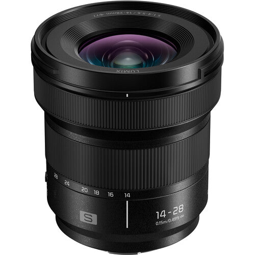 Panasonic, Objectif Panasonic Lumix 14-28mm F/4-5.6 Marco (S-R1428) Leica L