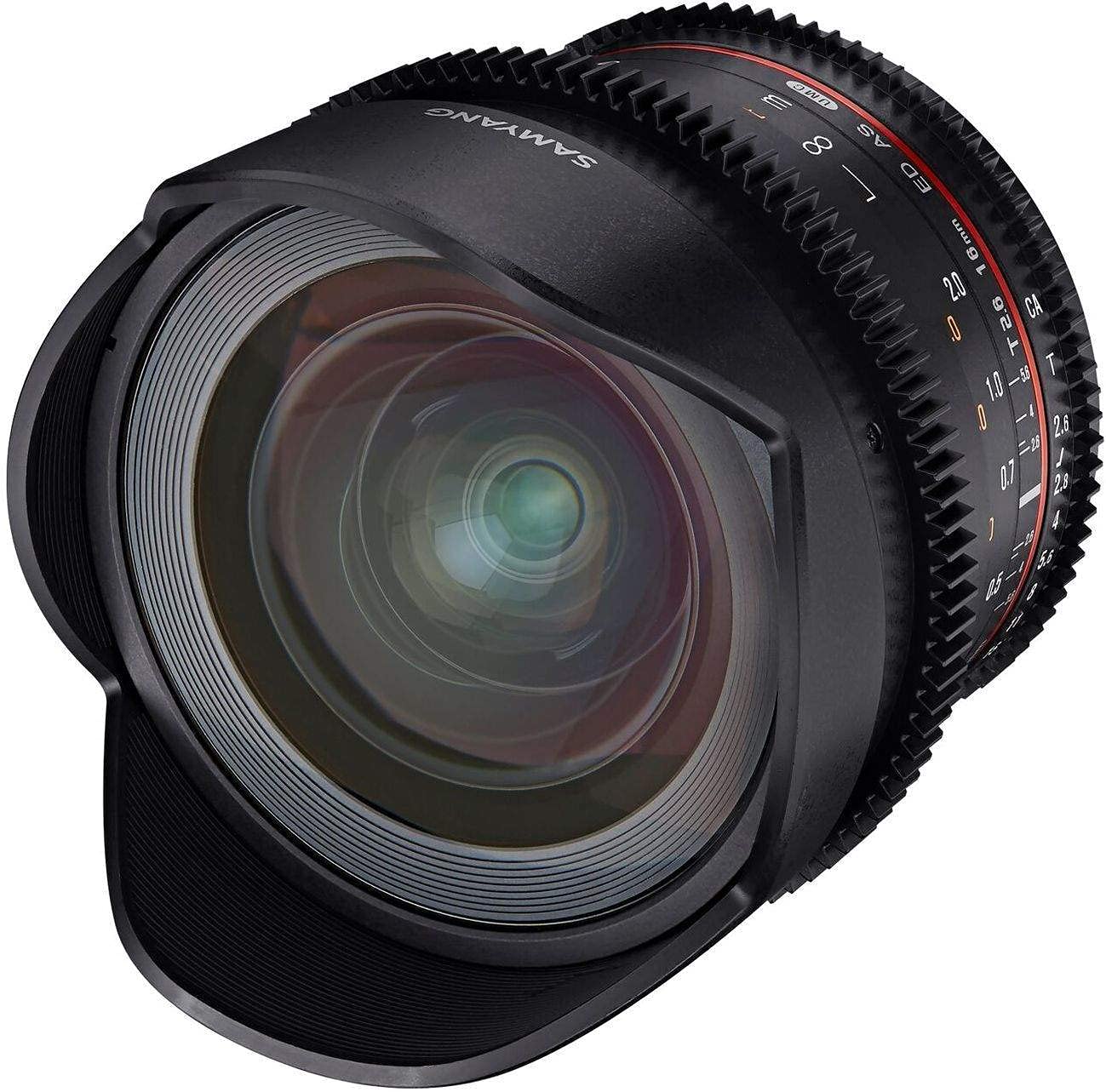 Samyang, Objectif Samyang 16mm T2.6 ED AS UMC (Canon EF)