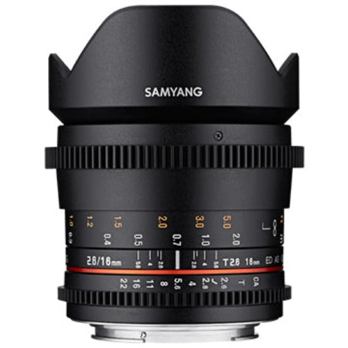 Samyang, Objectif Samyang 16mm T2.6 ED AS UMC (Nikon F)