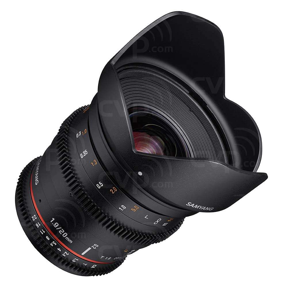 Samyang, Objectif Samyang 20mm T1.9 ED AS UMC (Canon EF)