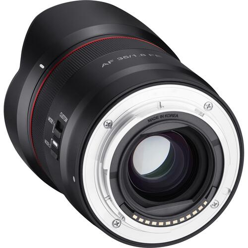 Samyang, Objectif Samyang AF 35mm f/1.8 FE (Sony E)