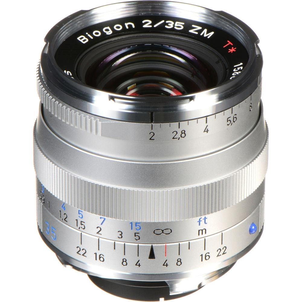 ZEISS, Objectif ZEISS Biogon T* 35mm f/2 ZM (Argent)