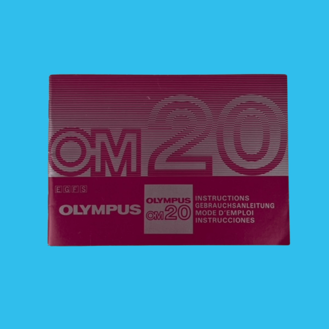 Olympe, Olympus OM20 Original Instructions