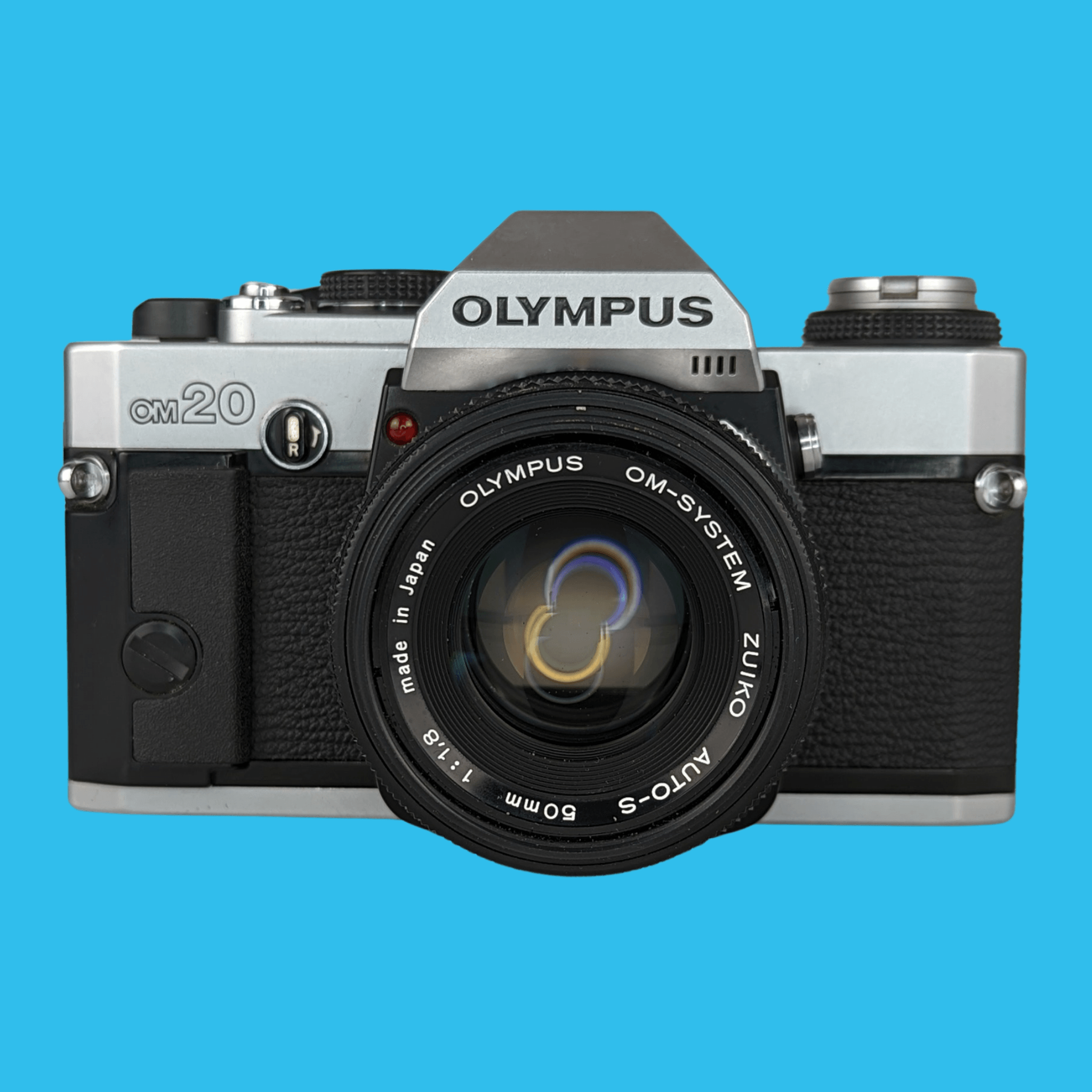 Olympe, Olympus OM20 Vintage SLR 35mm Film Camera with f/1.8 50mm Prime Lens