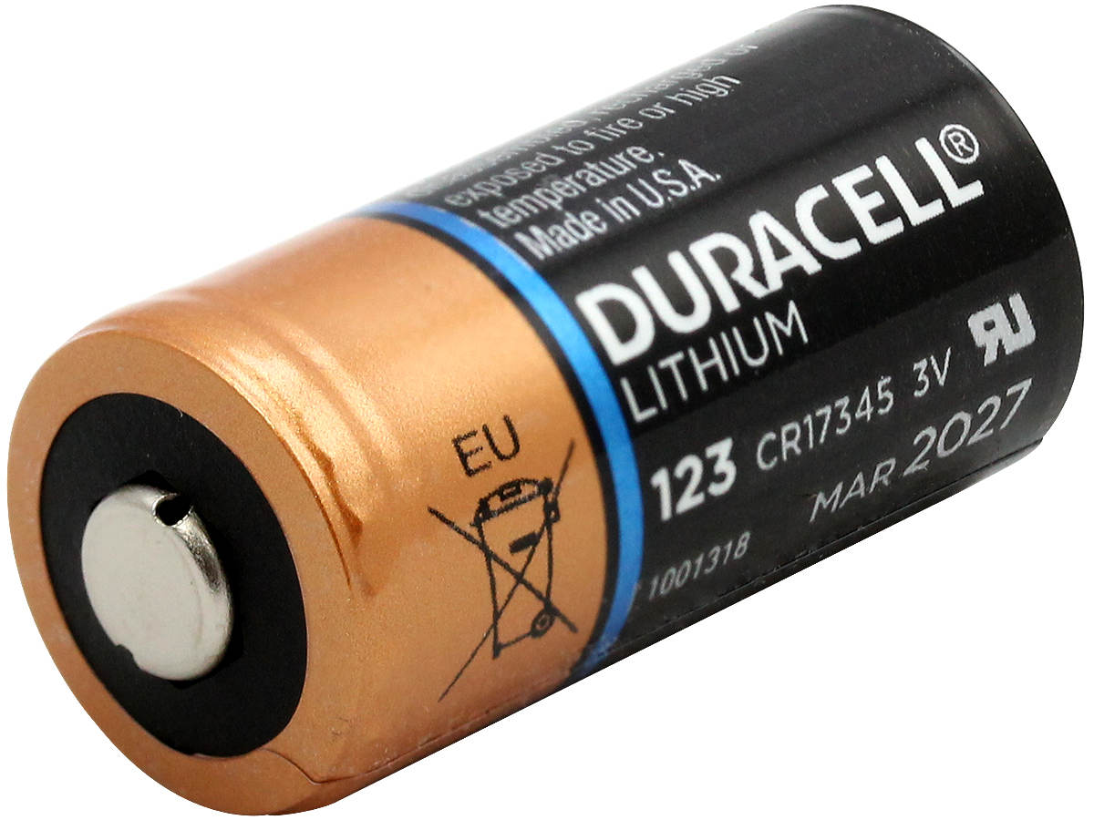 DURACELL, Pile au lithium Duracell CR123 2X Ultra Photo 3V