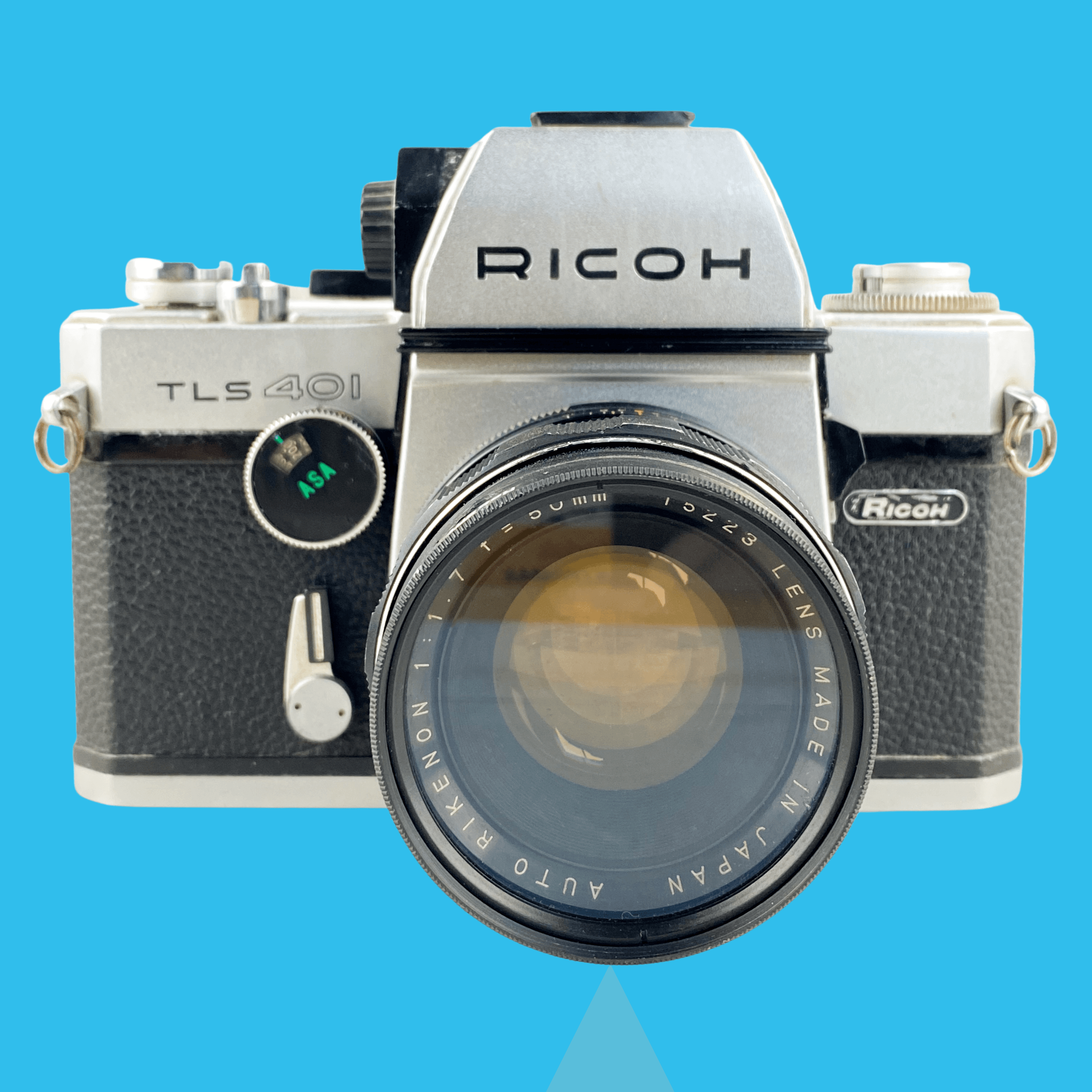 Ricoh, Ricoh TLS401 SLR 35mm Film Camera With Rikenon 50mm F1.7 Lens